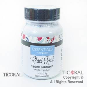 GLACE REAL NEGRO SMOCKING 210GR x 1